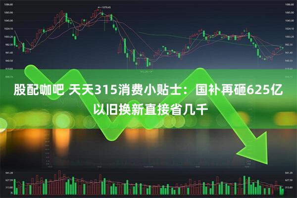 股配咖吧 天天315消费小贴士：国补再砸625亿 以旧换新直接省几千