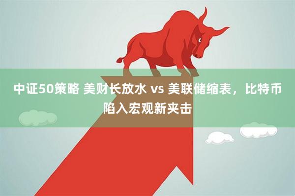 中证50策略 美财长放水 vs 美联储缩表，比特币陷入宏观新夹击